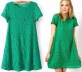 Vestido verde de verano 